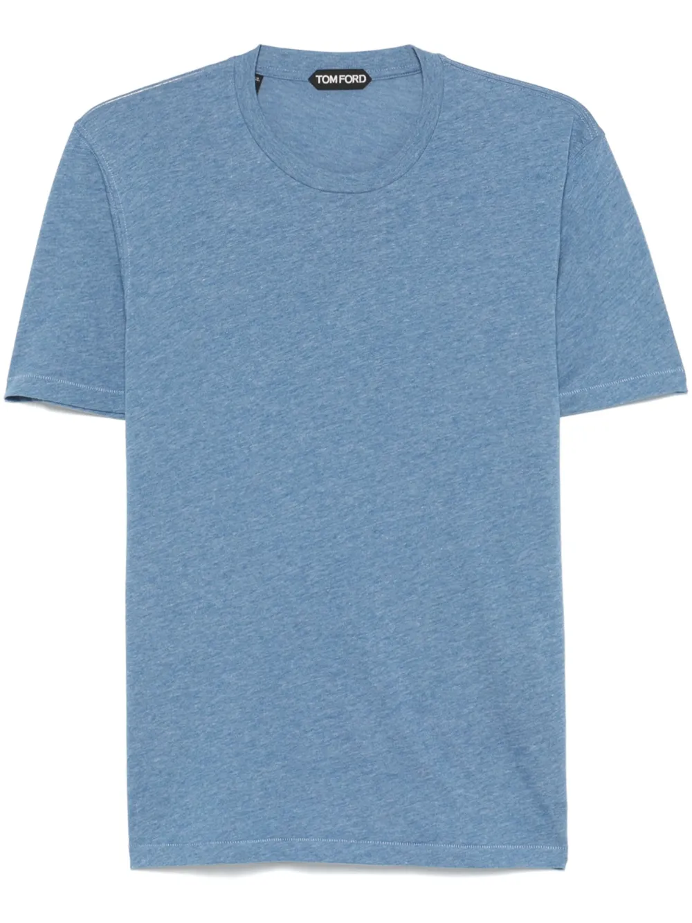 TOM FORD T-shirt effetto mélange - Blu
