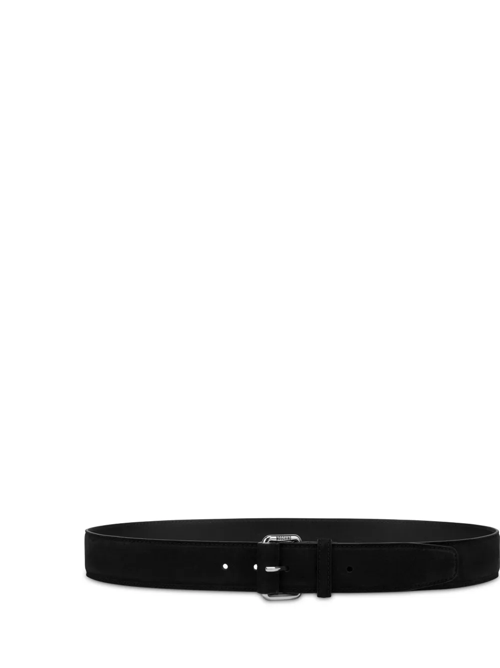 Moschino leather belt - Nero