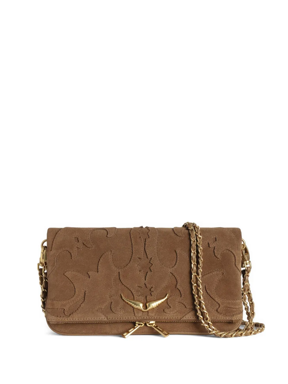 Zadig&Voltaire Rock clutch bag - Marrone