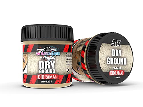 Ak Wargame Terrains Ak1231 Dry Ground (100Ml)