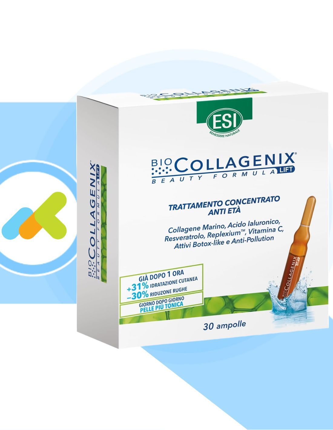 Esi Biocollagenix | Trattamento Concentrato Anti Età | A Base Di