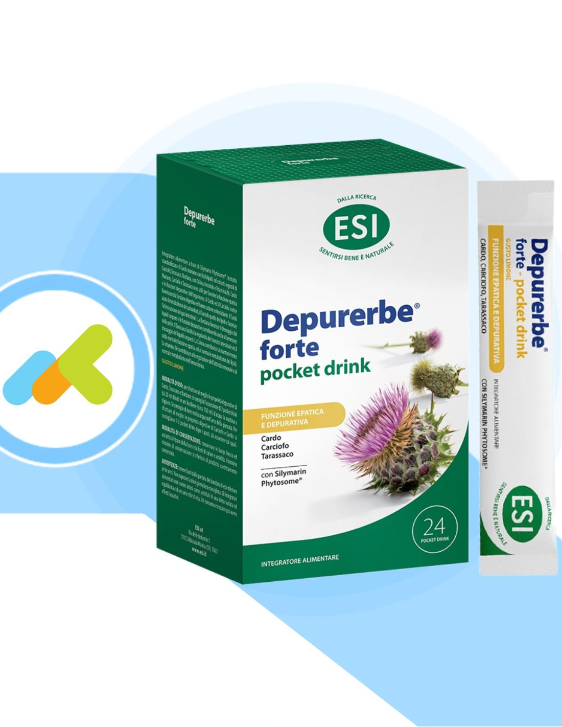 Esi Depurerbe Forte | Supporta E Favorisce La Funzionalità Epatica E