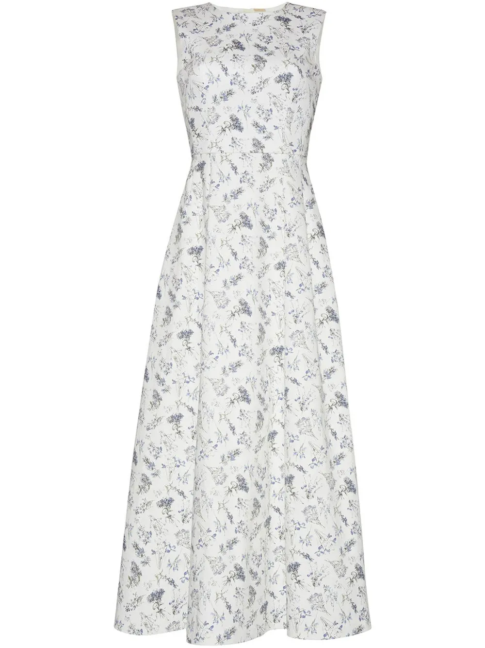 Adam Lippes Eloise midi dress - Bianco