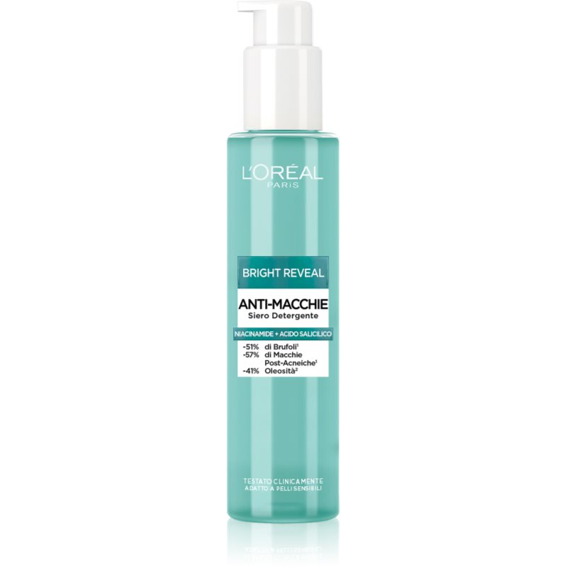 L’Oréal Paris Bright Reveal Gel Detergente Con Niacinamide 150 Ml