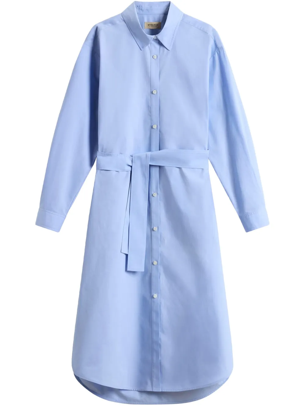 Woolrich belted shirt dress - Blu