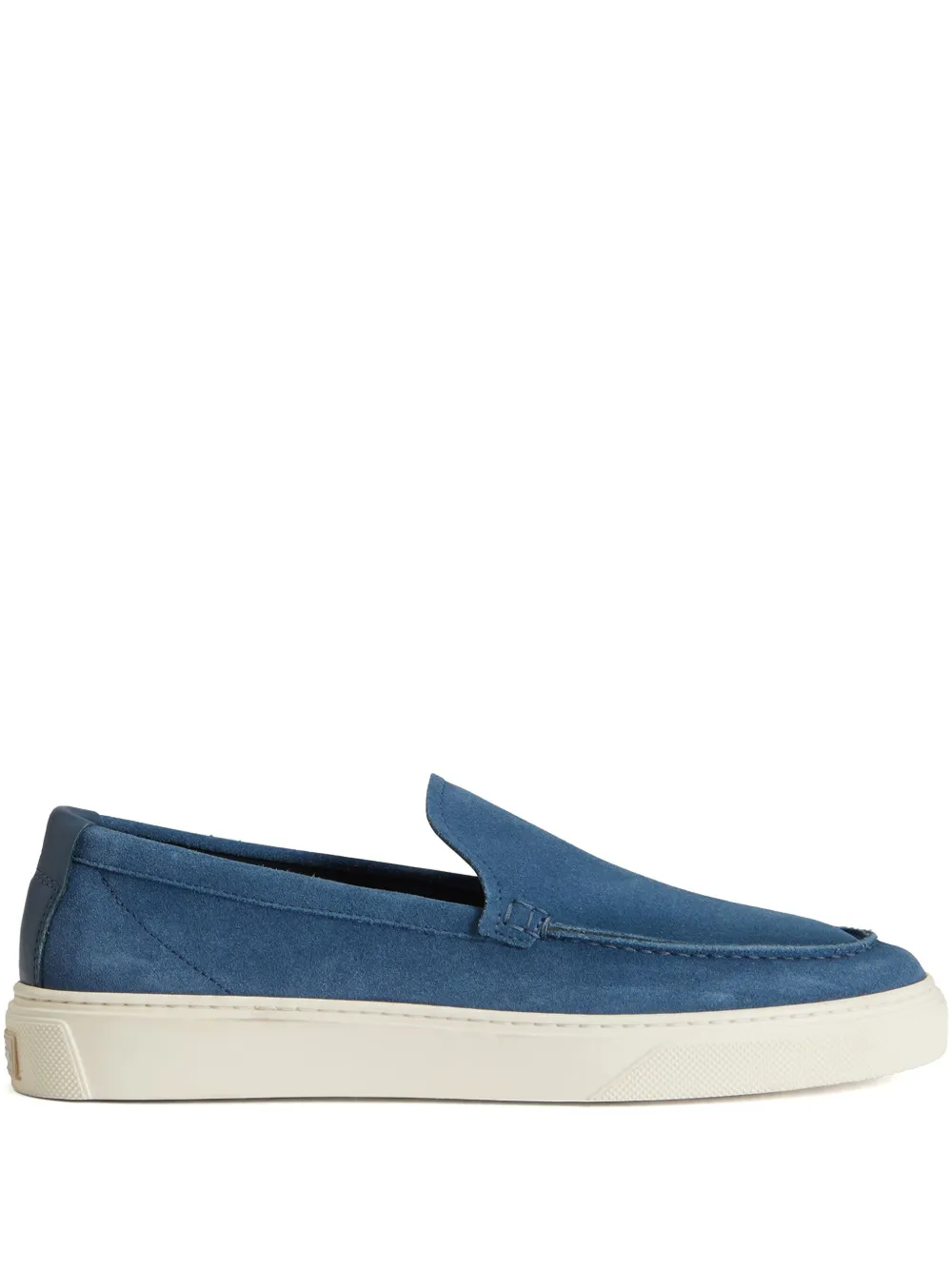 Woolrich slip-on suede loafers - Blu