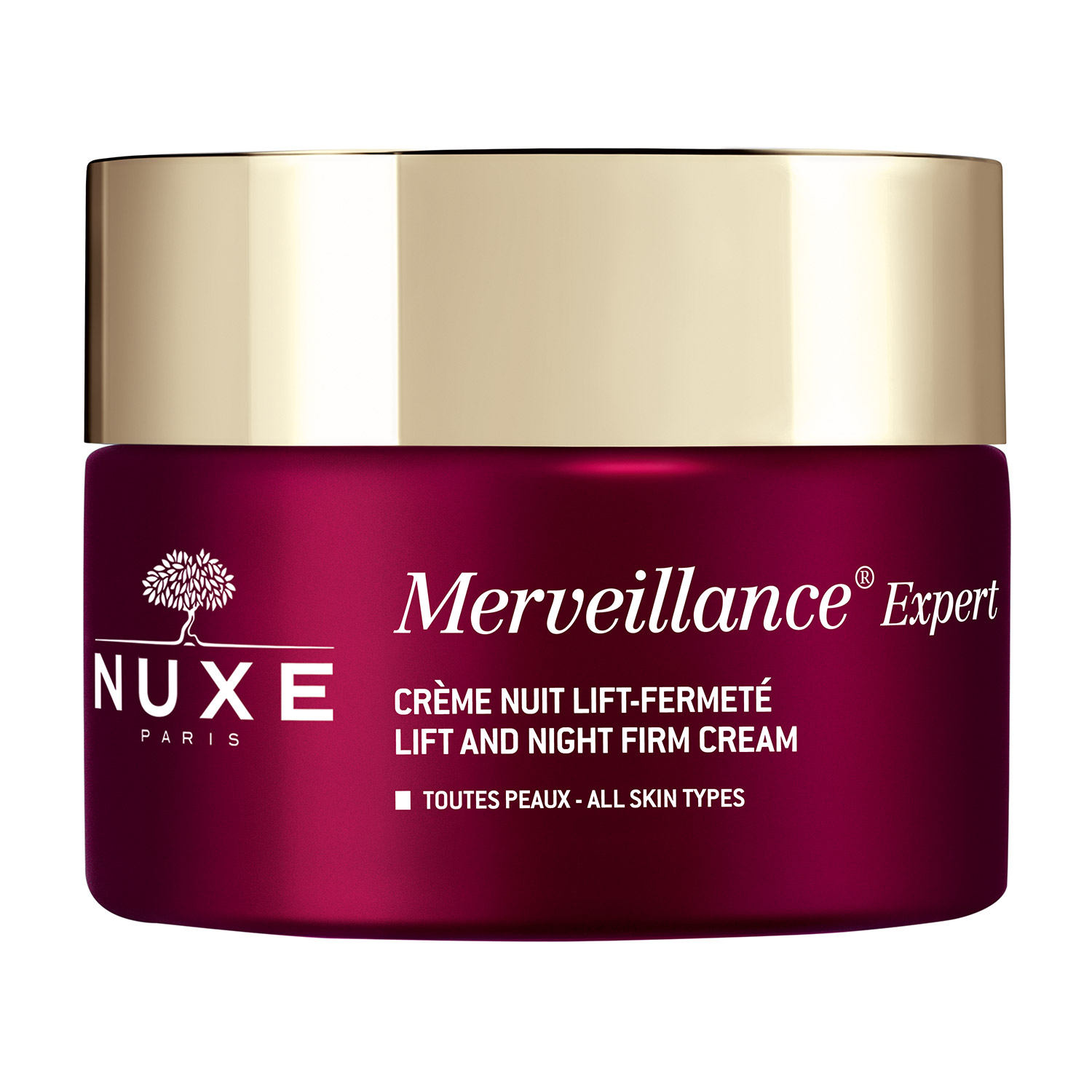 Crema Notte Antirughe Merveillance Expert Nuxe 50Ml