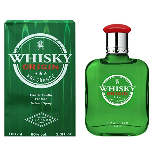 Whisky Origin • Eau De Toilette 100 Ml • Vaporizzatore • Profumo Uomo • Evaflorparis