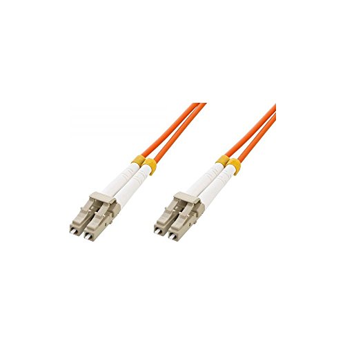 Techly Professional 302600 Cavo Fibra Ottica Multimodale Om2 Lc/Lc 50/125 2 M Arancione