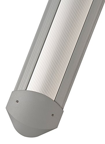 Serpa Cavo Ponte Easyloader Alluminio B15/150 Cm Con Tappi, Grigio Chiaro/Alluminio, 5.01047.7042