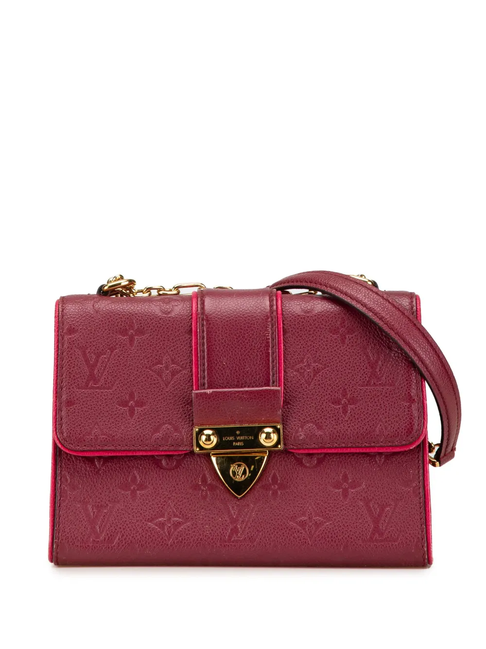 Louis Vuitton Pre-Owned 2018 Monogram Empreinte Saint Sulpice BB crossbody bag - Rosso