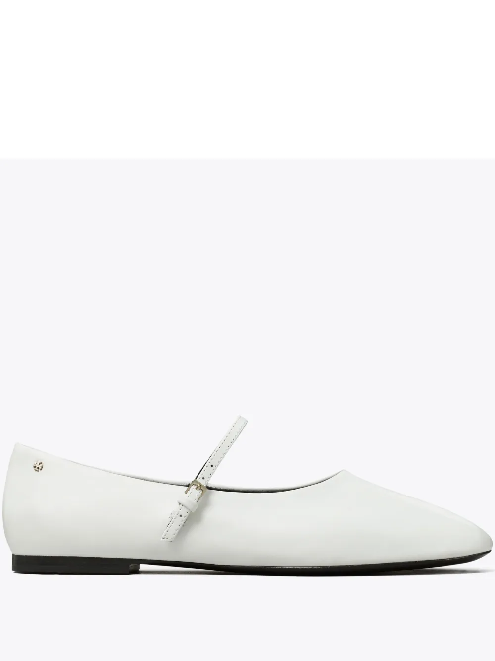 Tory Burch leather ballet flats - Bianco