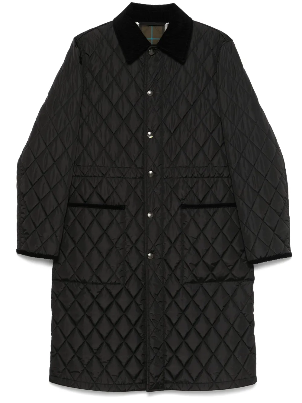 Burberry Parka trapuntato - Nero