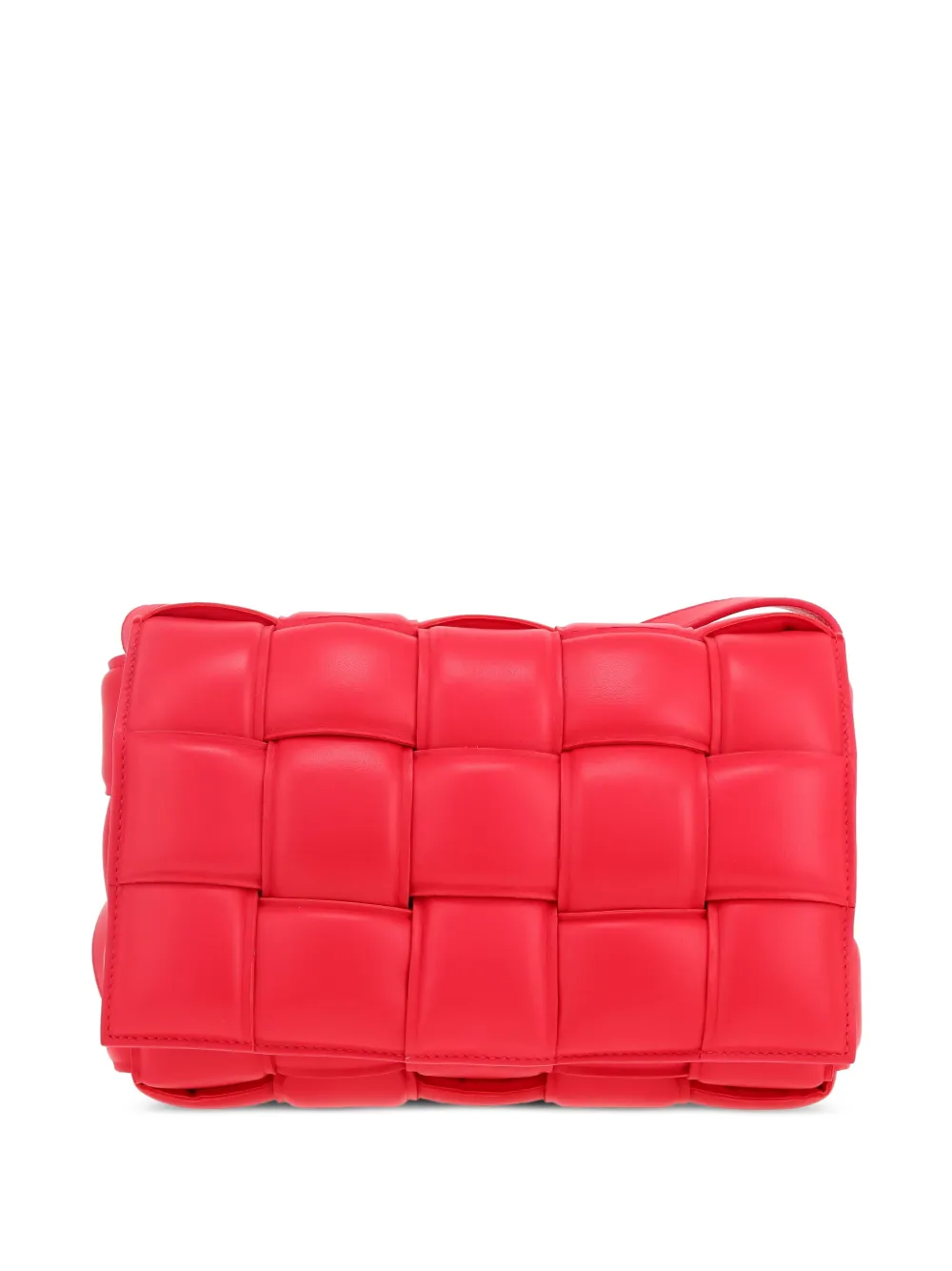 Bottega Veneta Pre-Owned 2020s Cassette shoulder bag - Rosso