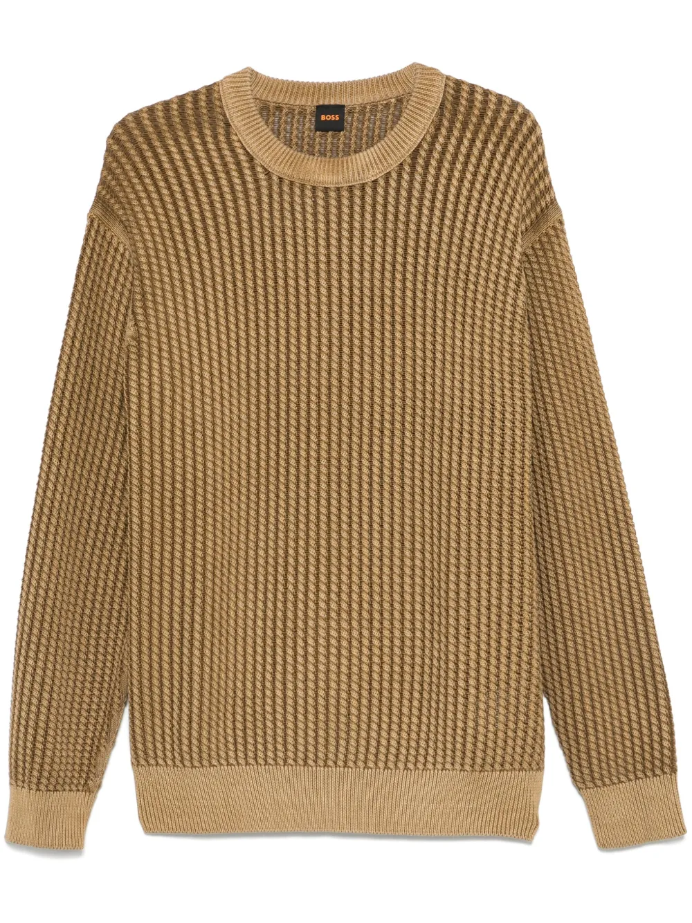 BOSS cotton sweater - Verde