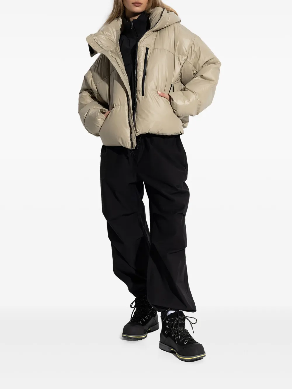 adidas by Stella McCartney Adidas x Stella McCartney puffer jacket - Toni neutri