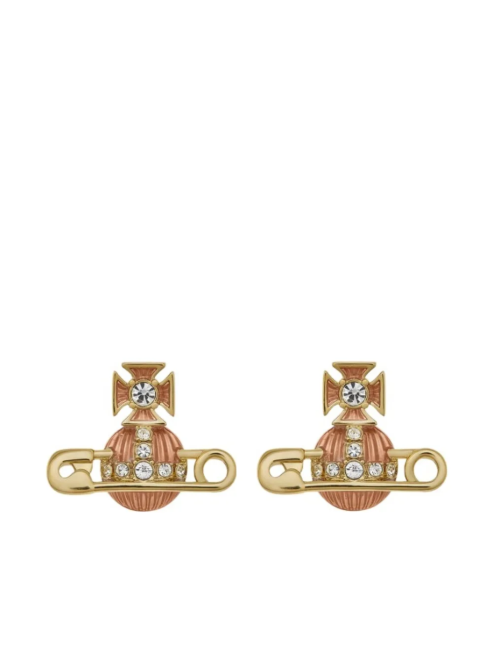 Vivienne Westwood Orb earrings - Oro