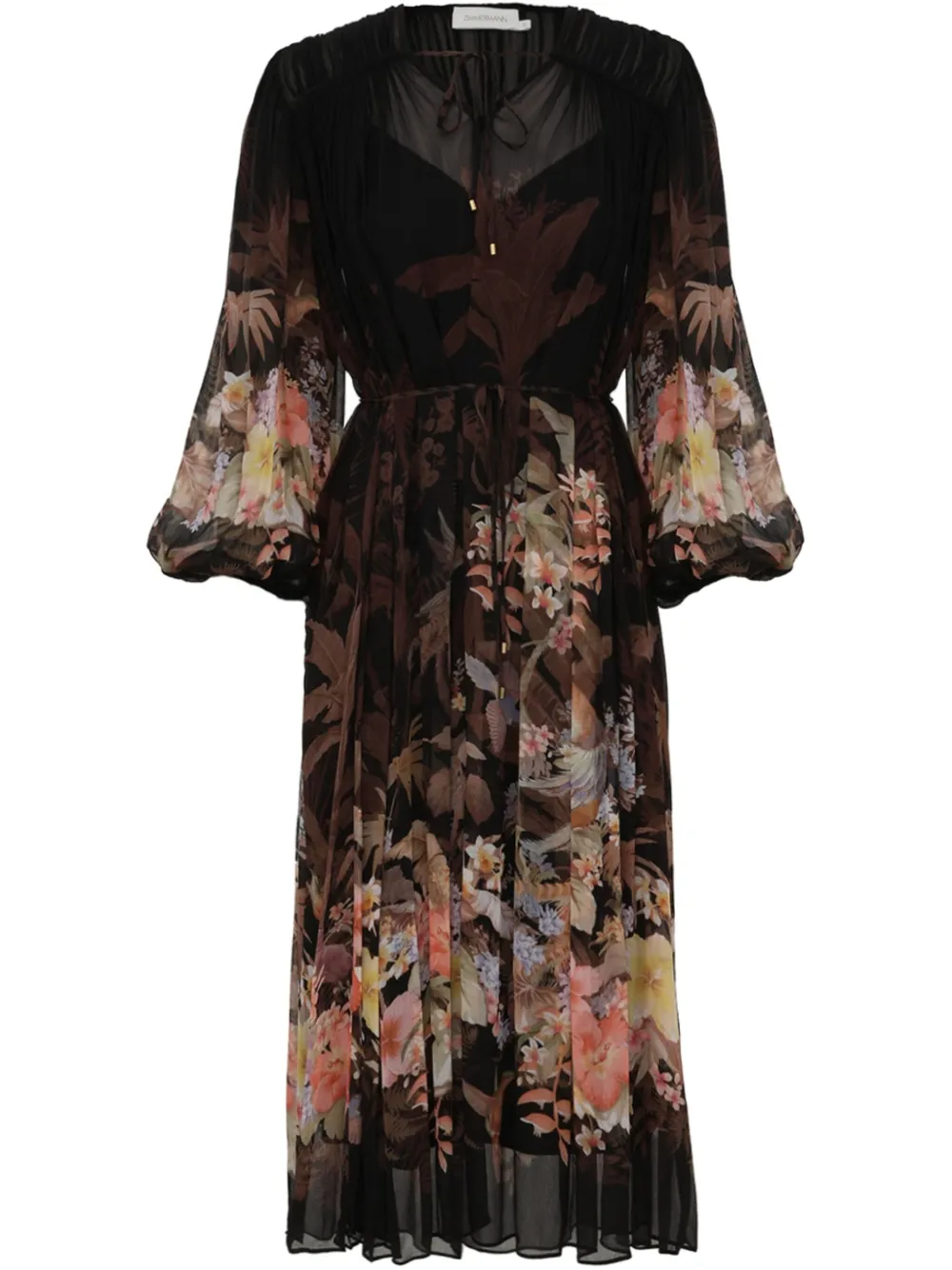 ZIMMERMANN Illuminate dress - Nero