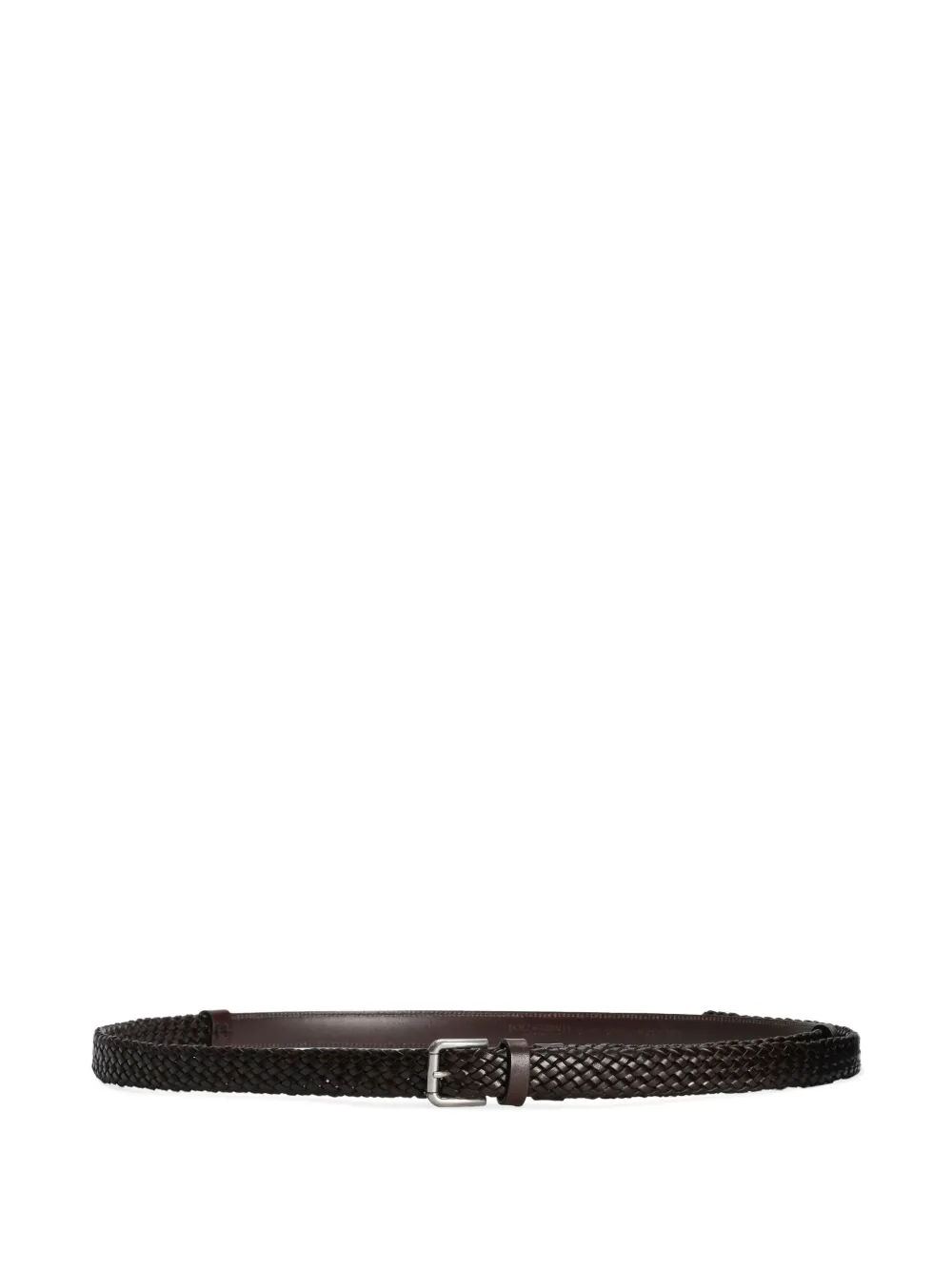 Dolce & Gabbana interwoven belt - Marrone