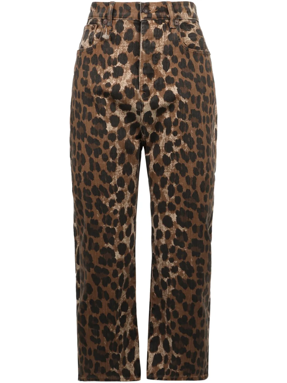 R13 straight-leg jeans - Marrone