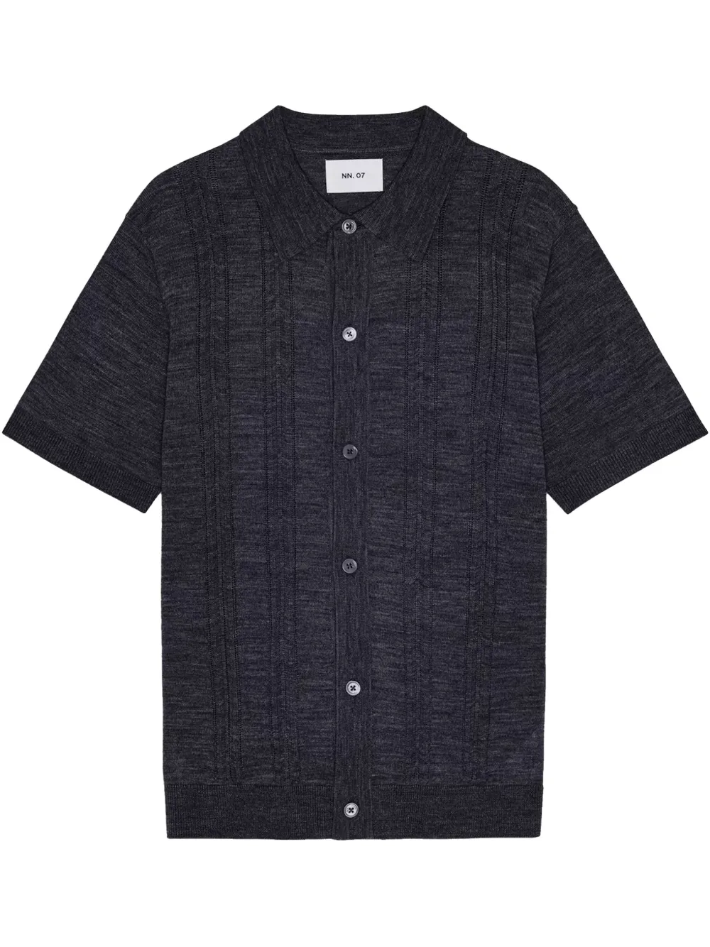 NN07 knitted shirt - Blu
