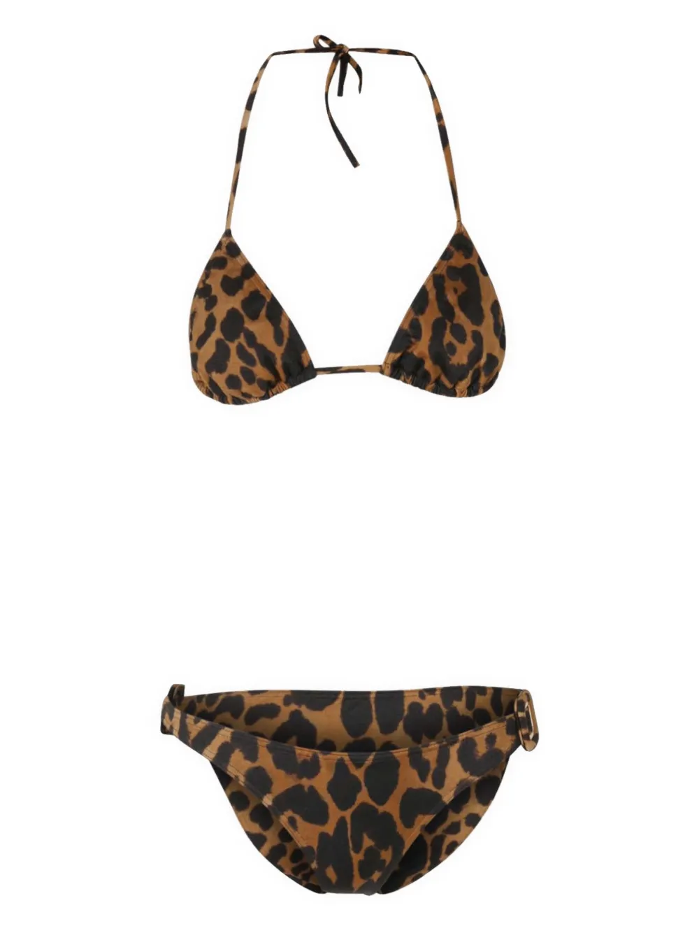 TOM FORD leopard-print bikini - Marrone