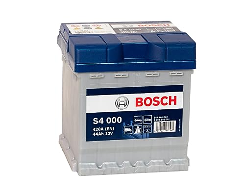 Bosch S4000, Batteria Per Auto, 44A/H, 420A, Tecnologia Al Piombo Acido, Per Veicoli Senza Sistema Start/Stop