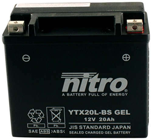 Nitro Ytx20L-Bs Gel – N-Ytx20L-Bs Gel Agm Chiusa, Schwartz, Dimensione Na