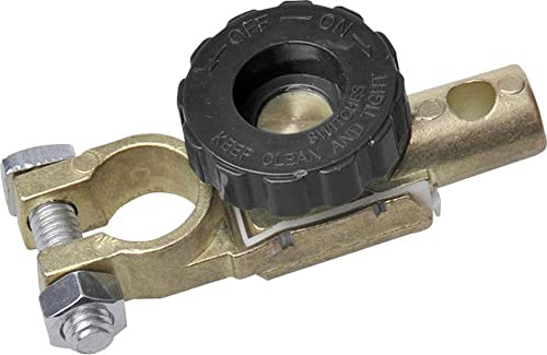 Iwh 019040 Batterie Pol Morsetto Con Interruttore Di Circuito, Nero
