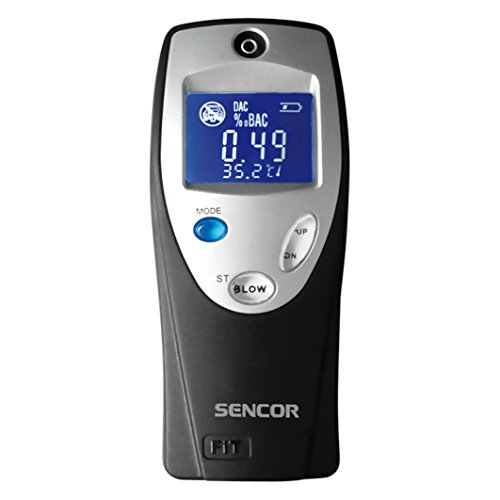 Sencor Sca Ba02 0.2-1.5% Nero, Argento Alcohol Testers