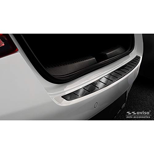 Avisa Protezione Paraurti Posteriore In Acciaio Inox Nero Compatibile Con Mercedes Cla Ii (C118) 2019- 'Ribs'