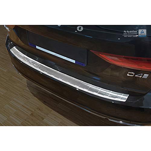Avisa Protezione Paraurti Posteriore In Acciaio Inox Compatibile Con Volvo V90 9/2016- 'Ribs'