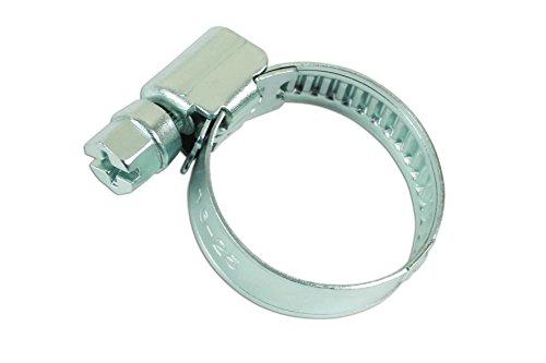 Connect Workshop Consumables 36899 Mild Steel Hose Clip 16-25Mm X 9Mm 5Pc