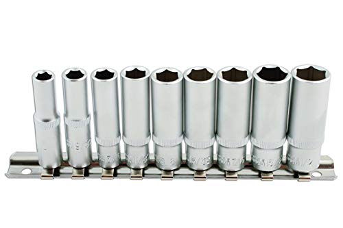 Laser 5692 Af Deep Socket Set 1/4"D 9Pc