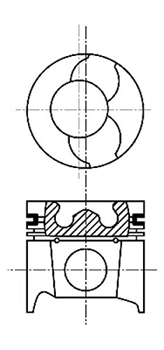 Nural 87-101507-00 - Pistone