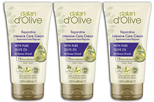 3 X Dalan D'Olive – Crema Intensiva – 60 Ml – Tubetto