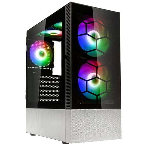 Kolink Observatory Mx Glass - Alloggiamento Per Pc, Kolink Umbra Argb, Rivestimento In Mesh Psu, Pannello Frontale In Vetro, Acciaio Spcc, Torre Media