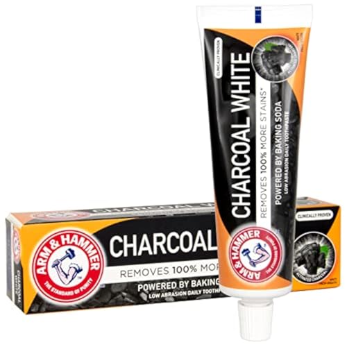 Arm & Hammer Dentifricio Bianco Carbone Menta Piperita, 75Ml