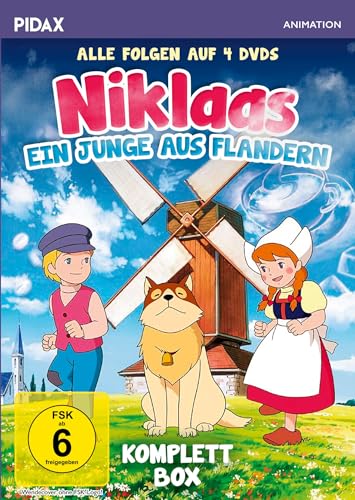 Niklaas, Ein Junge Aus Flandern / Die Komplette 52-Teilige Animeserie (Pidax Animation)