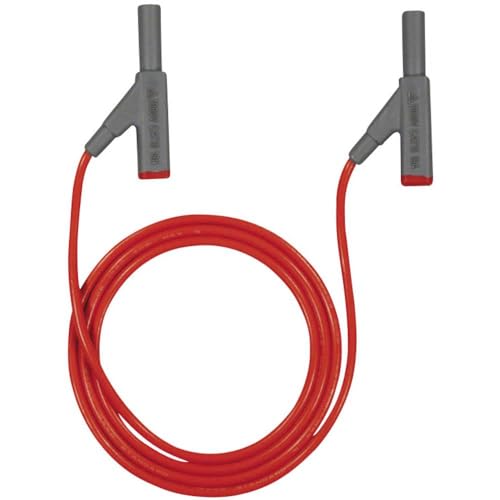 Beha Amprobe 2146495 307111 - Cavo Di Misurazione Di Sicurezza, 4 Mm, 1 M, Colore: Rosso 1