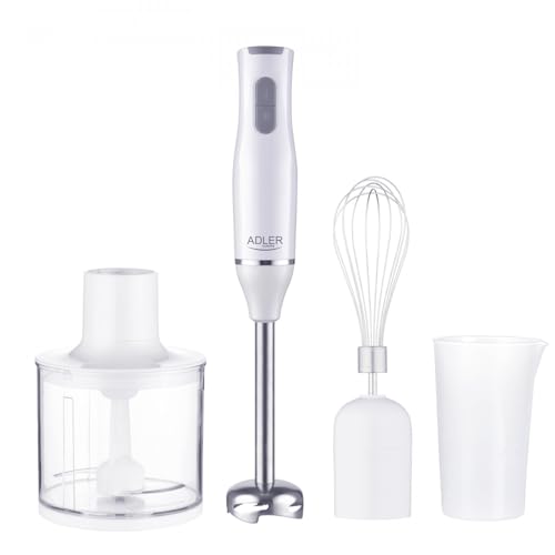 Adler Set Frullatore A Immersione Con Inserto Tritatutto/Tritatutto Ad4620