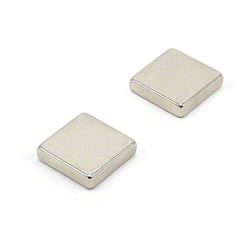 Magnet Expert® - Magnete Al Neodimio N42, 20 X 20 X 5 Mm Di Spessore, Espulsione 7,8 Kg (Confezione Da 40)