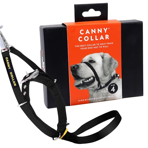 Canny Collar - Cavezza Da Addestramento, Collare Anti-Trazione, Facile Da Usare, Per Allenare Il Vostro Cane A Non Tirare, Comodo, Morbido, Sicuro Ed
