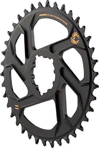 Sram X-Sync 30T-Ruota Per Catena, A Installazione Diretta, In Alluminio, Con 12 Velocità, Colore: Nero, Spessore: 3 Mm, Eagle, Gold Unisex-Adulto, 6 M