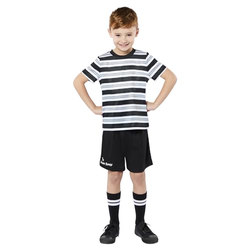 Amscan 9917656 - Costume Ufficiale Da Pugsley Addams, Per Halloween, Età: 4-6 Anni