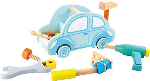 Small Foot 3114 - Cassetta Degli Attrezzi Automobile