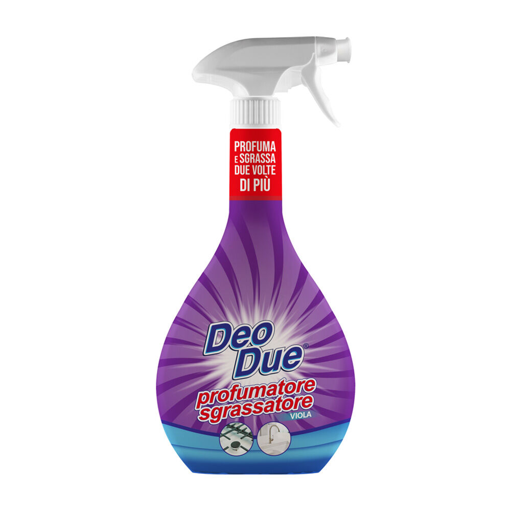 Deo Due Profumatore Sgrassatore Viola 600 ml - -