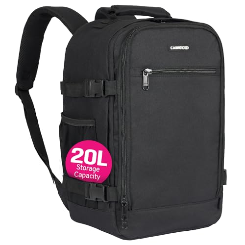 Cabinhold Barcellona 20L Zaino Da Viaggio Impermeabile Leggero – Approvato Come Bagaglio A Mano Ryanair & Easyjet (40X20X25 Cm), Eco-Friendly Rpet Oxf