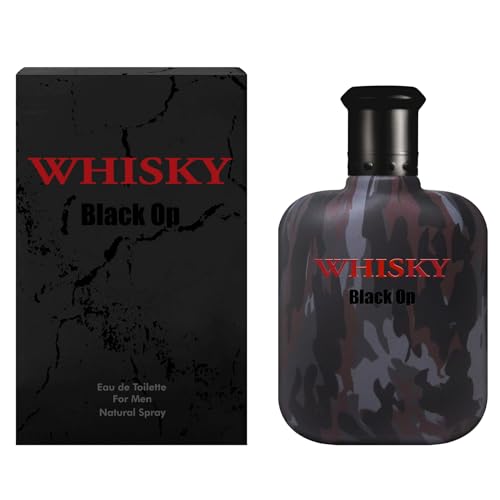 Whisky Black Op • Eau De Toilette 100 Ml • Vaporizzatore • Profumo Uomo • Made In France • Evaflorparis