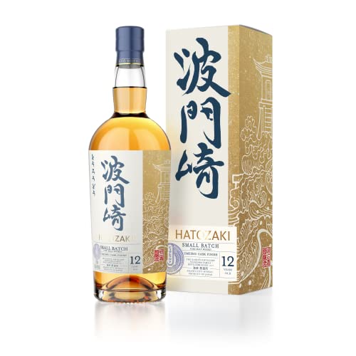 Hatozaki 12 Years Old Pure Malt Small Batch Japanese Whisky 46% Vol. 0,7L In Giftbox